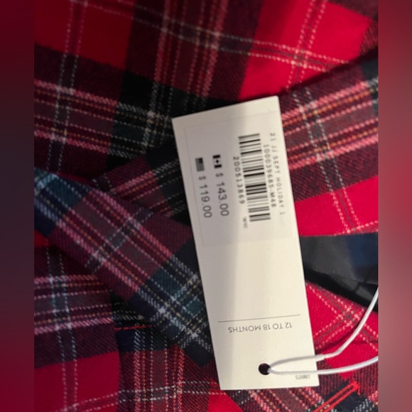 Tartan Blazer. Holiday Print. - Picture 2 of 4